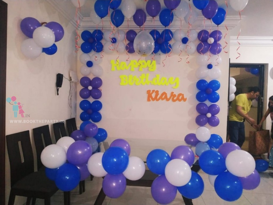 Surprise Party with Thermocol Letters