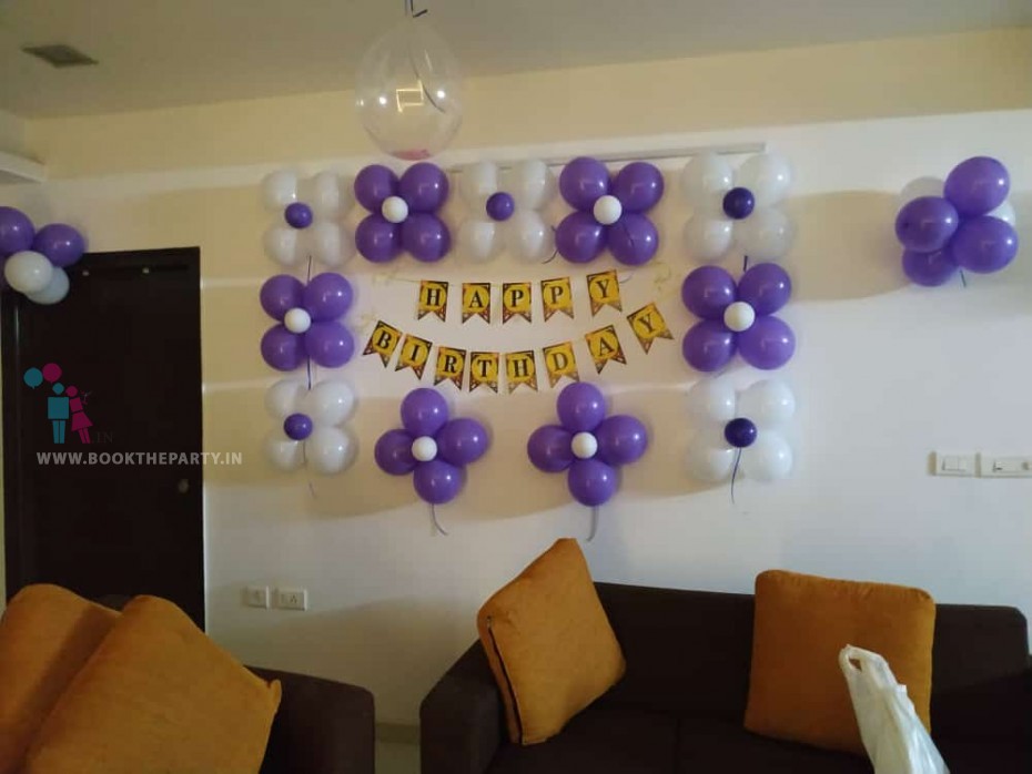 Surprise Party with Banner