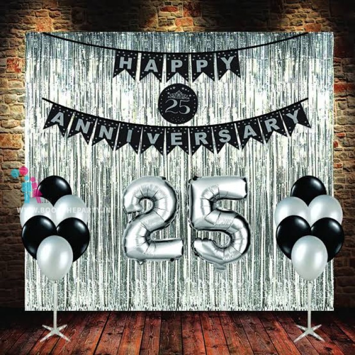 Foil Fringe with Banner