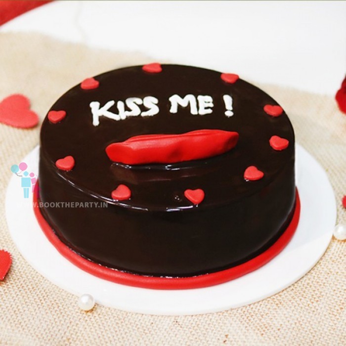 Kiss Me Truffle Cake