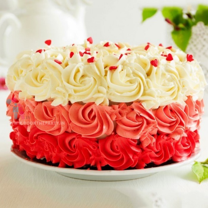 Rose Cake-- Multi-color 