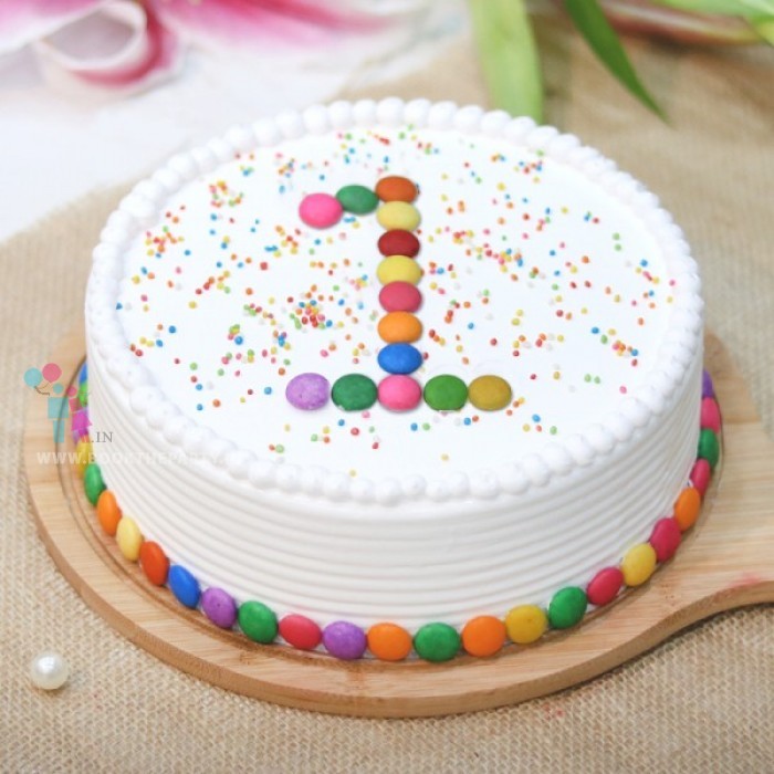 Colorful Sprinkled Cake