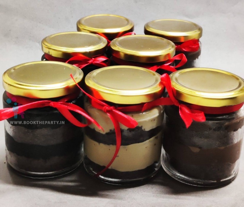 Jar Cakes ( Chocolate Mousse)
