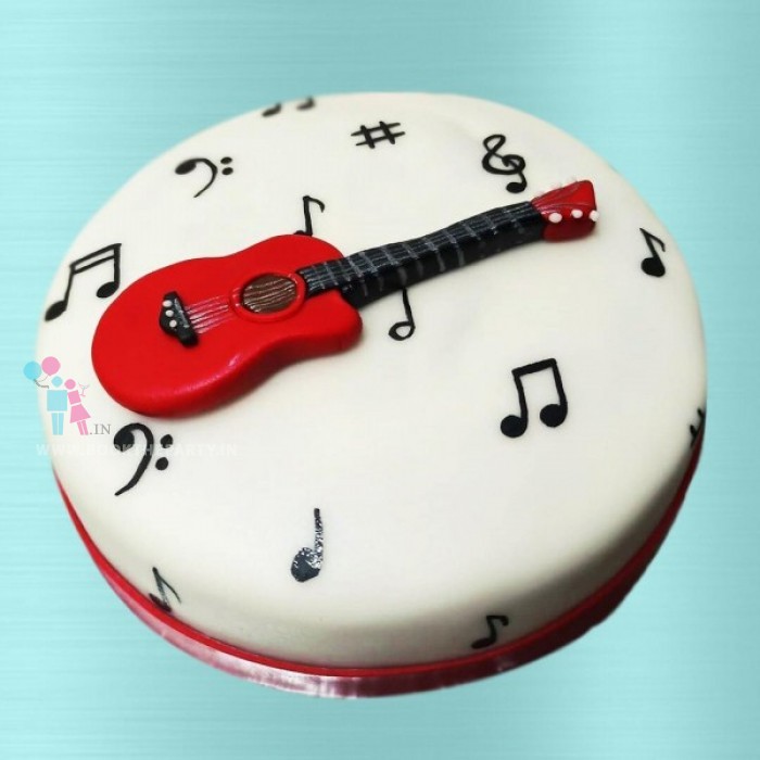 Expert Guitarist Cake