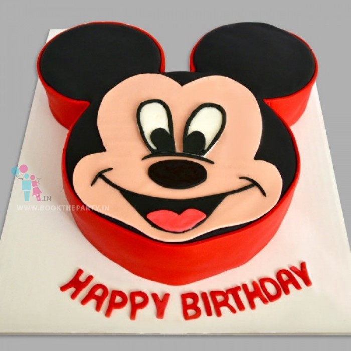 Winsome Mickey Mouse Cake