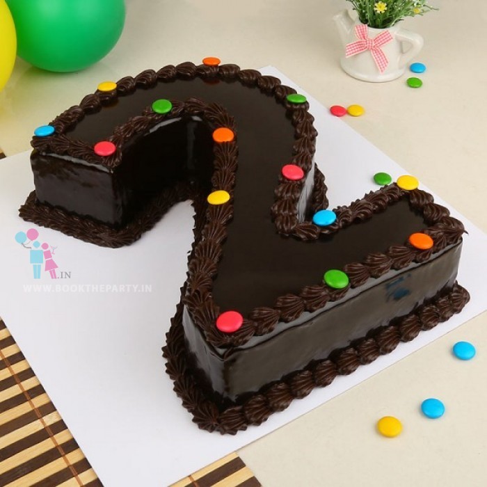 Number Chocolate Cake