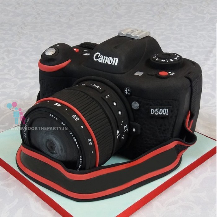 Camera Theme Cake