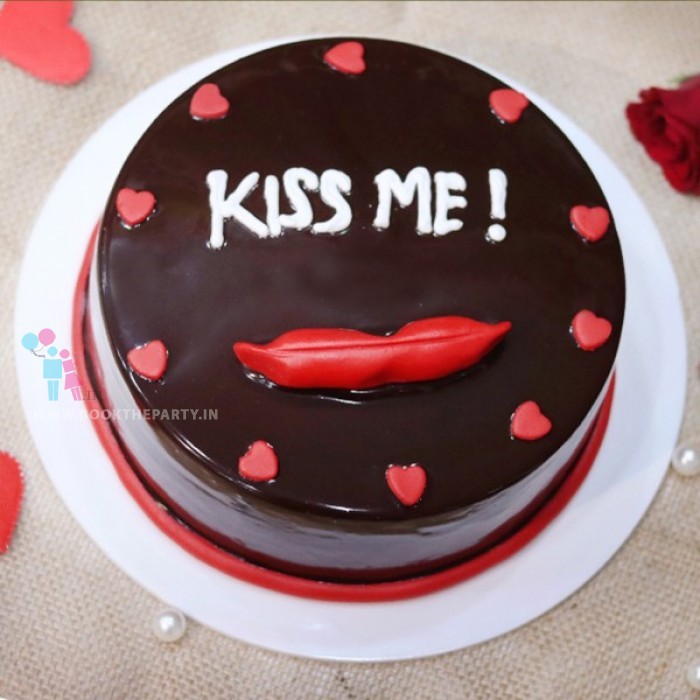 Kiss Me Truffle Cake
