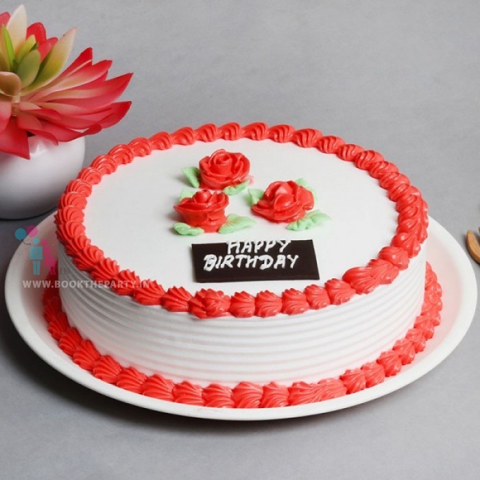 Delicious Strawberry Cake