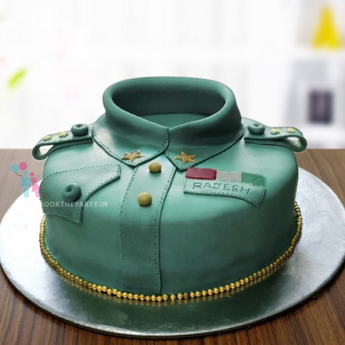 Army Uniform Cake