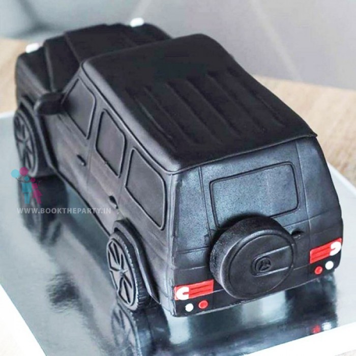 SUV Car Cake