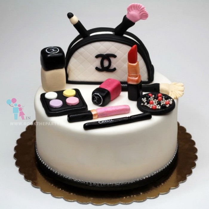 Special Chanel Cosmetics Cake