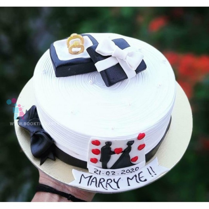 Proposal Theme Cake