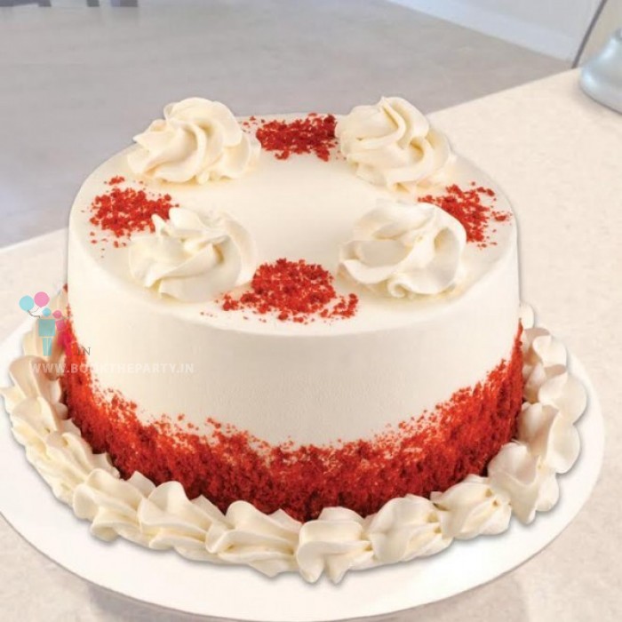 Eggless Red Velvet Cake