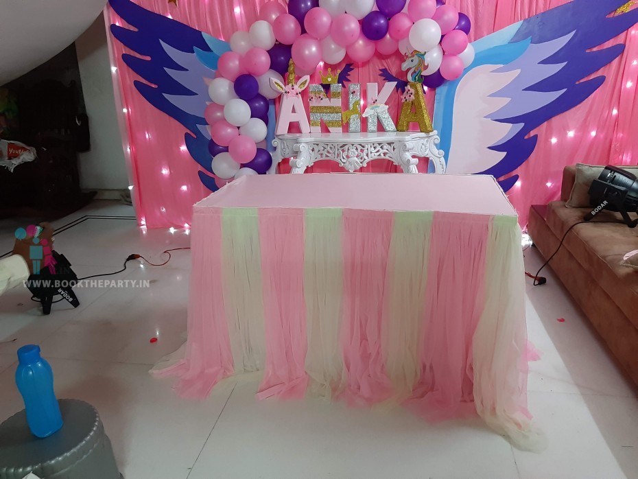 Unicorn Theme with Wings 