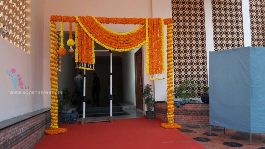 Coconut Mat With Traditional Mandapam 