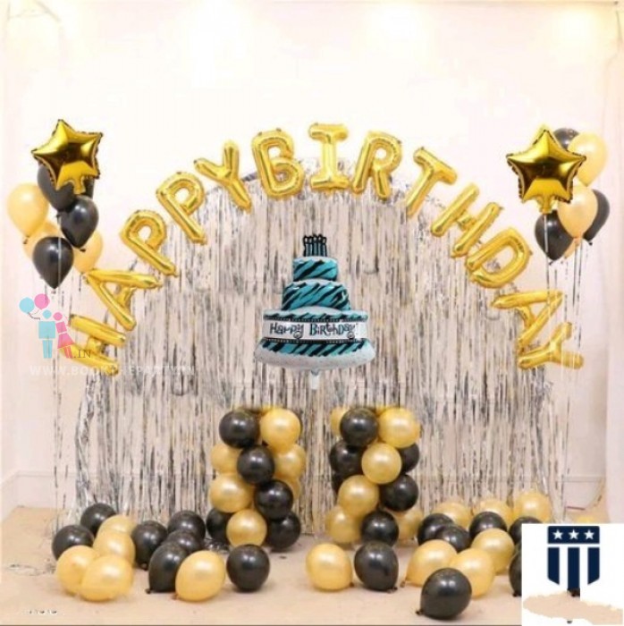 Foil Fringe Ribbons with The Balloons 