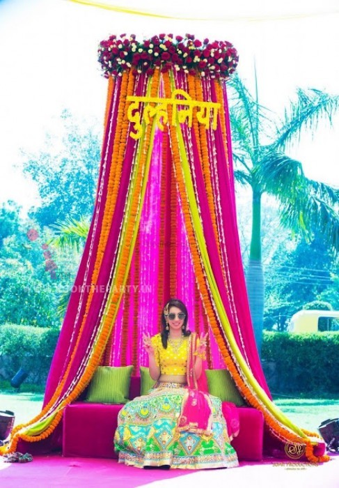 Rani Pink Maharani Design Theme 