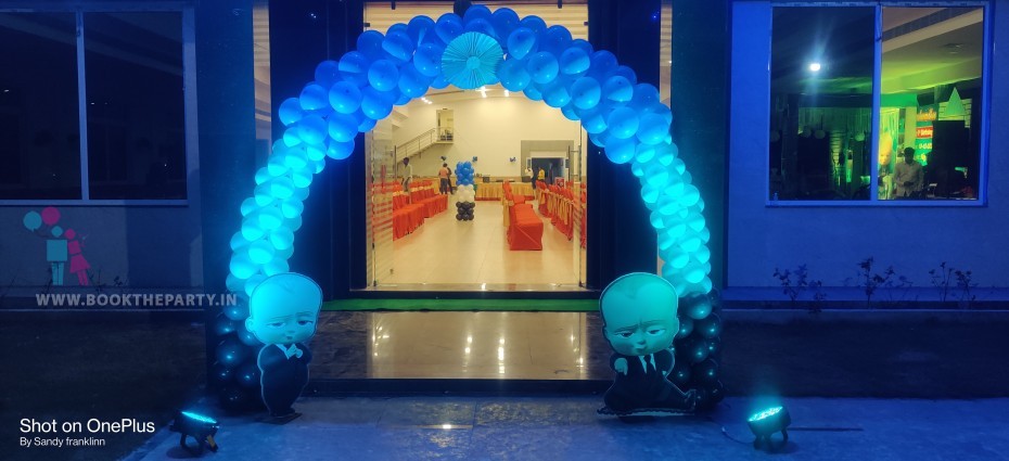 Boss Baby Fancy Theme Decor