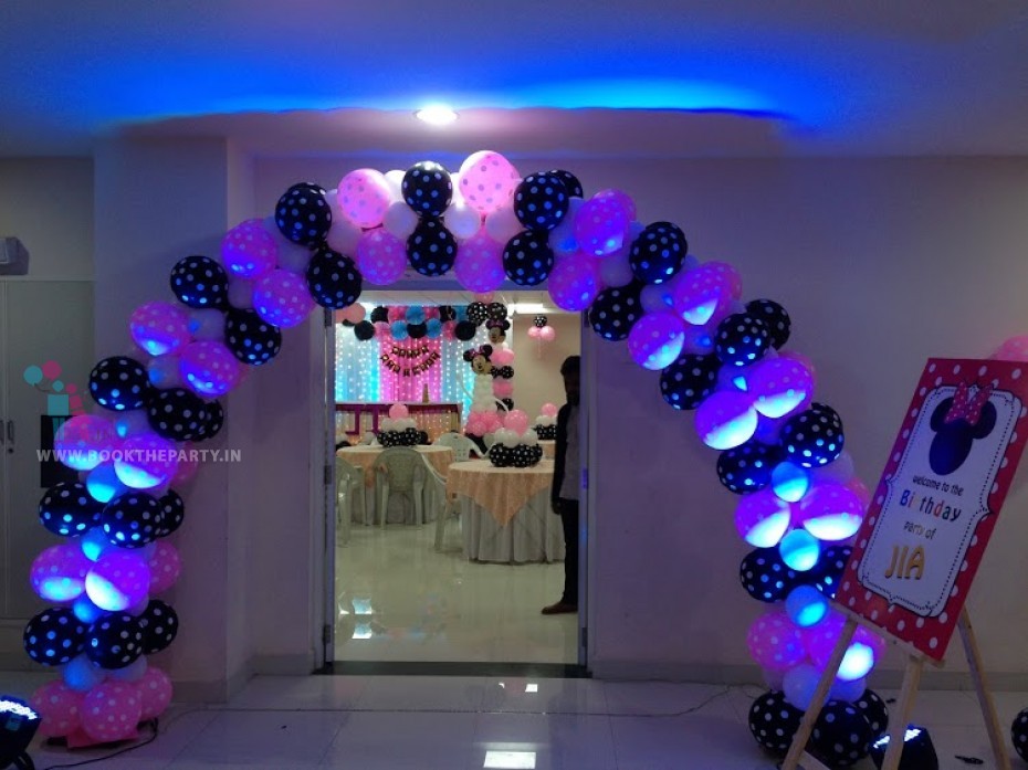  Mickey Balloon Arch Theme 