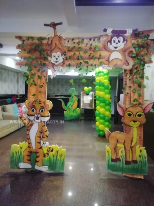 Forest Themed Balloon Decor | Balloon Decoration in Nagpur | TogetherV