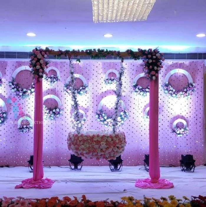 Baby Girl Welcome Ring Decoration - Party Dost