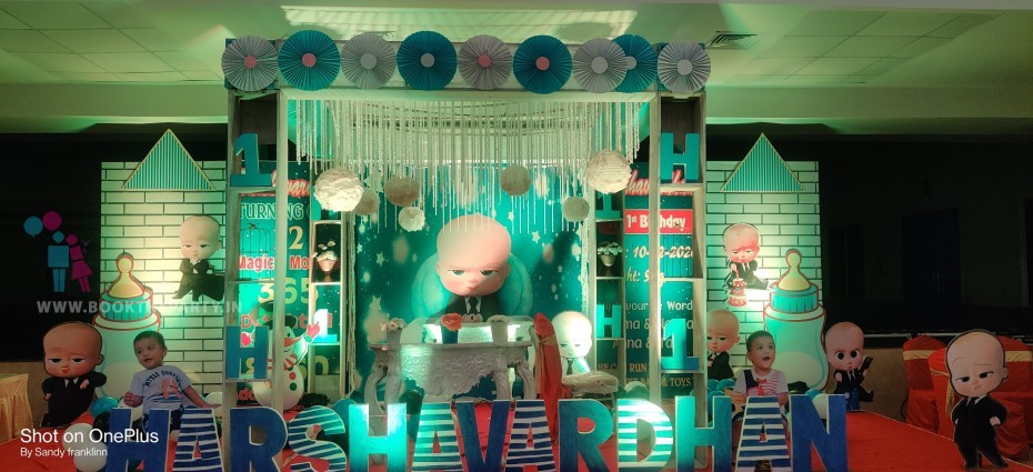 Boss Baby Fancy Theme Decor