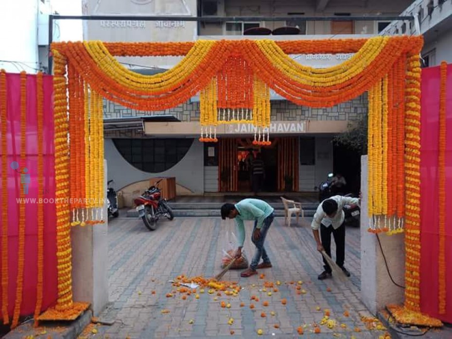 Coconut Mat With Traditional Mandapam 