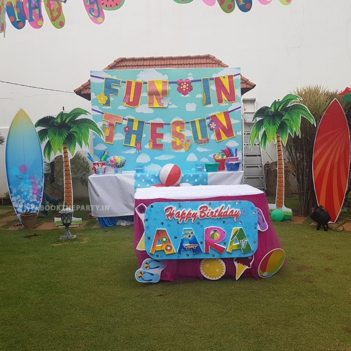 Beach Party Theme -Decorations