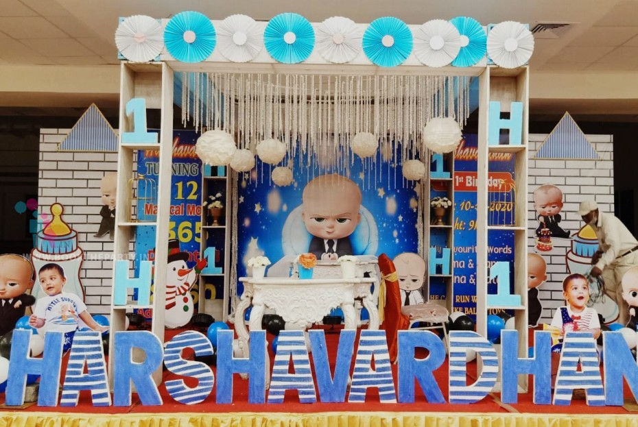 Boss Baby Fancy Theme Decor