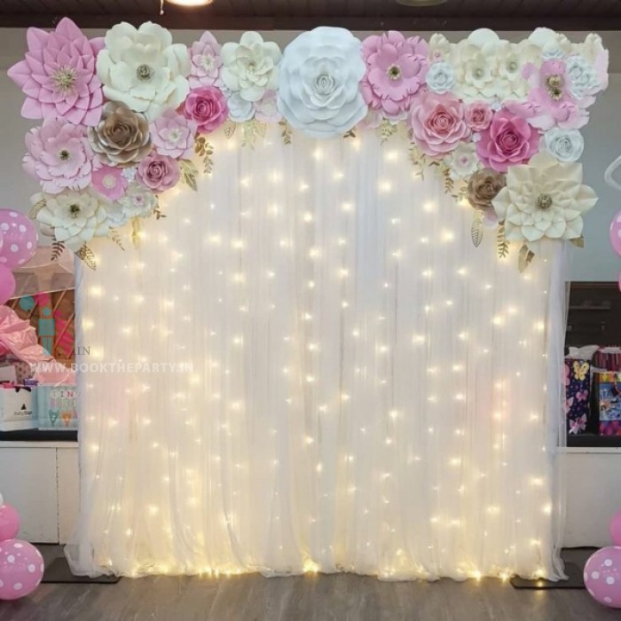 Illuminated Flowers Theme