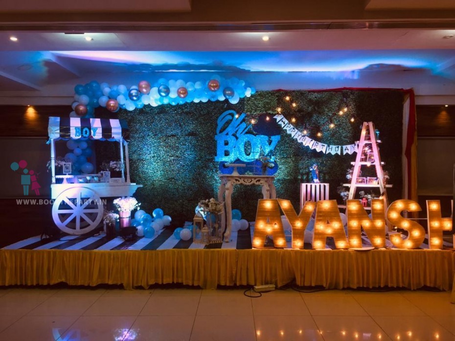 Green Mat With Candy Cart Theme 