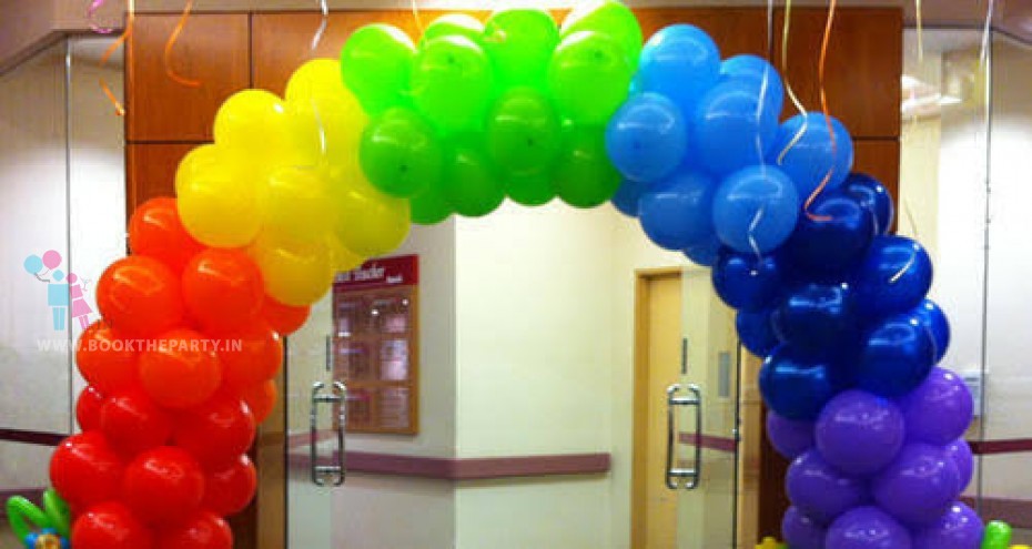 3 Arch Balloon Theme