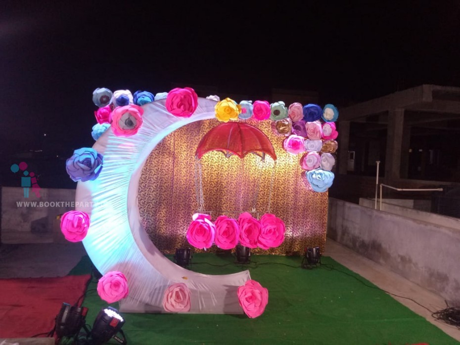 Cradle Ceremony decorations party planner in Hyderabad BookTheParty