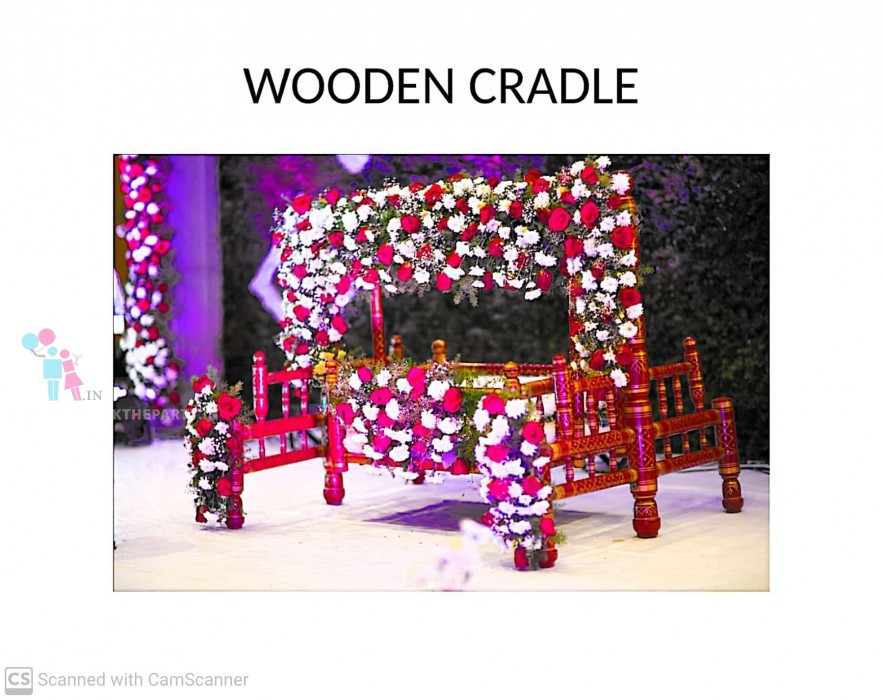 Wooden Cradle 