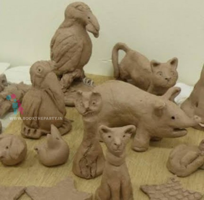 Clay modelling shop