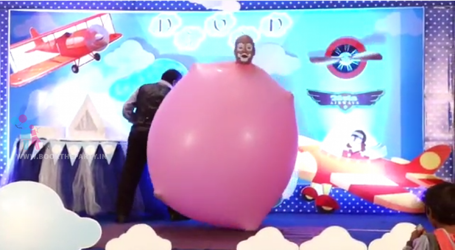 Balloon Show and Bubble Show