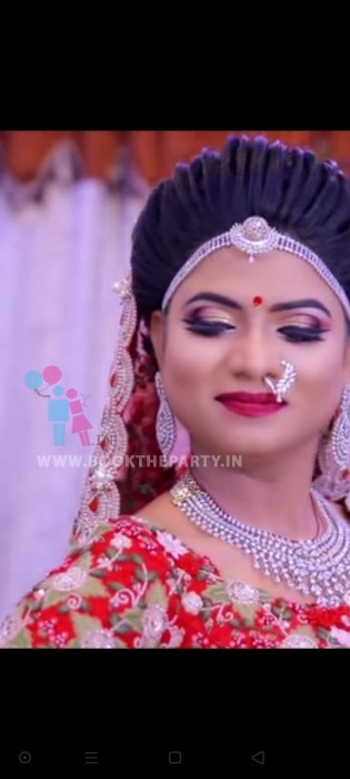 Air Brush North Indian Bridal Make-up with IWATA Products