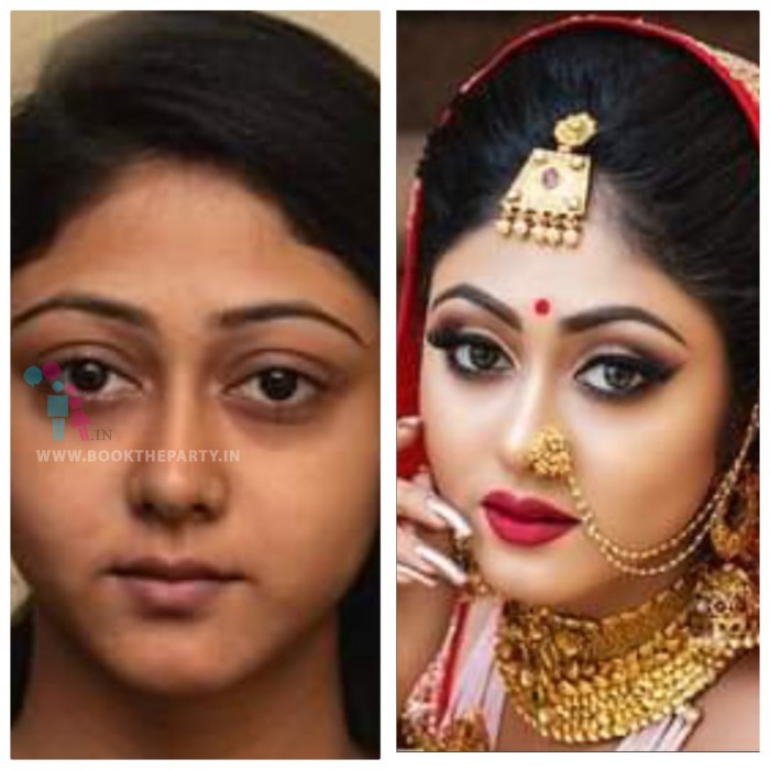 Air Brush North Indian Bridal Make-up with IWATA Products