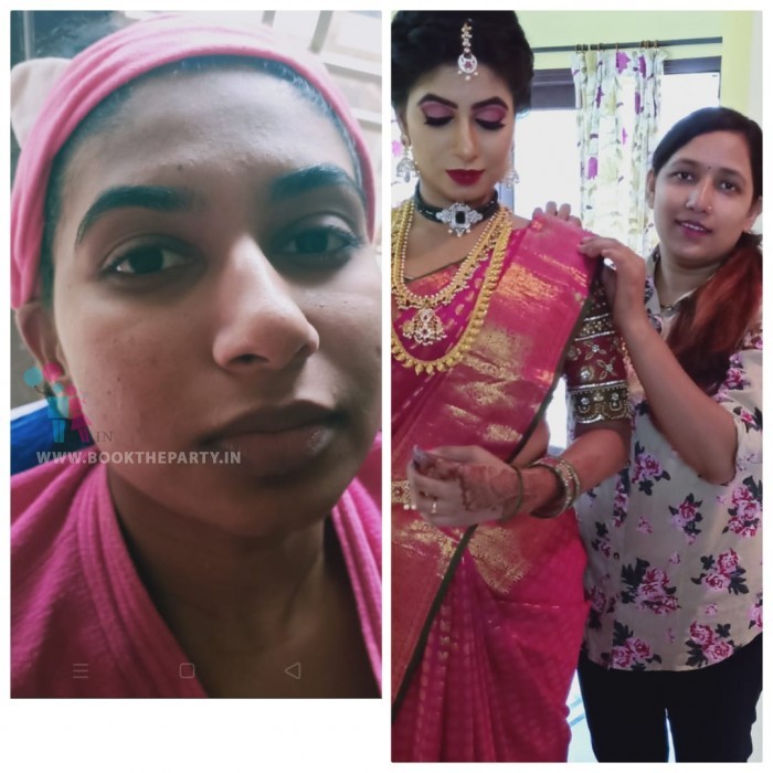 Latest HD Bridal Make-up with MAC Products