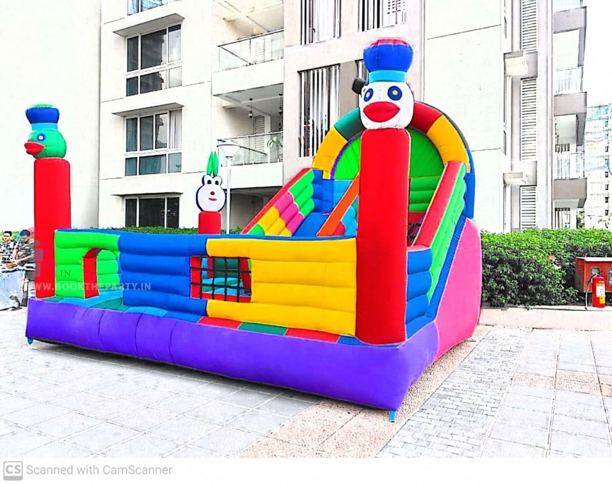 Clown Bouncy with Sliders 