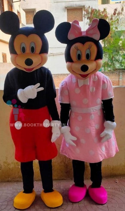 Mickey Minnie mascot