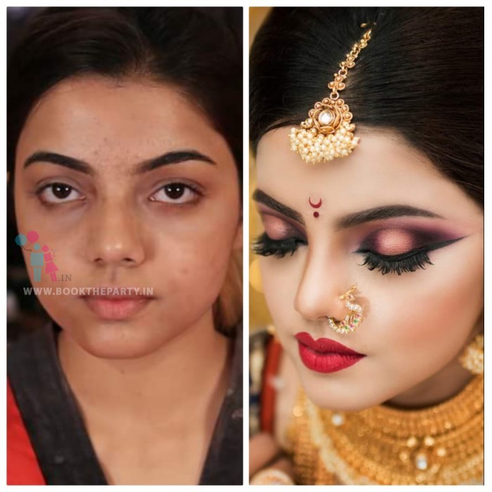 Latest Bengali Air Brush Make-up with IWATA Products 
