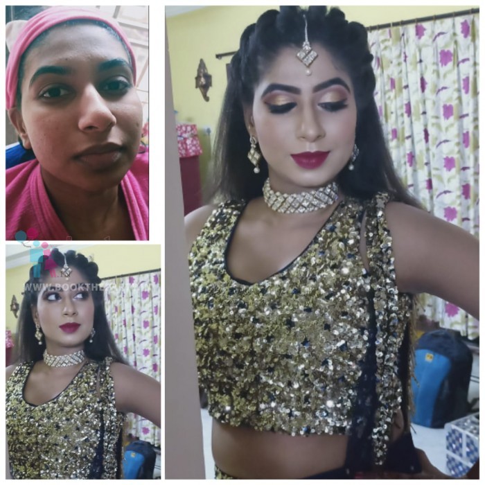 Party Wear Make-up with Kryolan