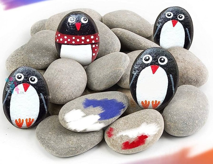 Stone Painting Activity For Kids 50 no's