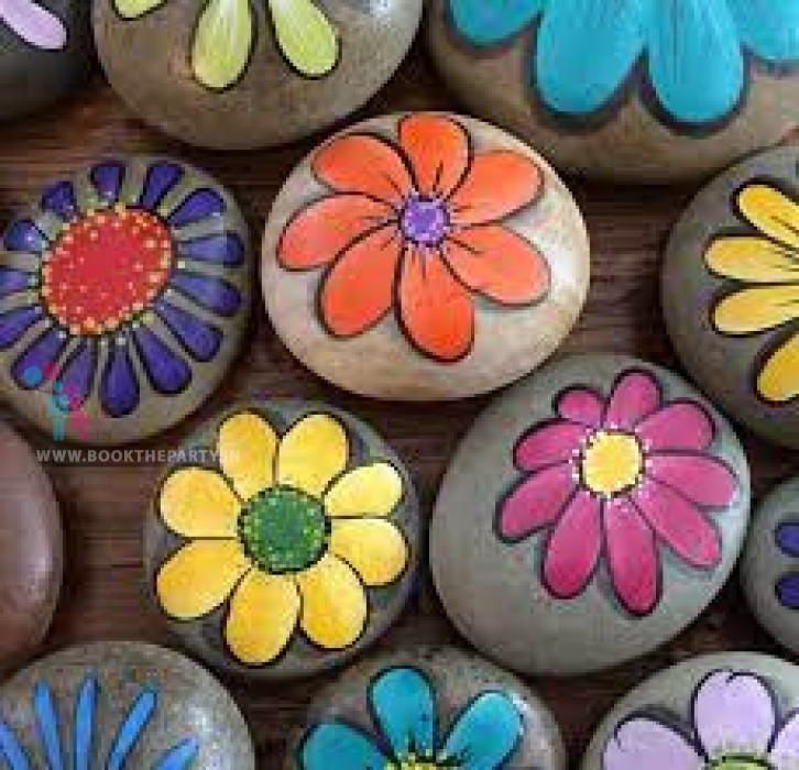 Stone Painting Activity For Kids 50 no's