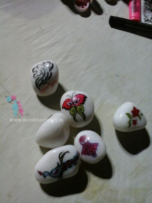Stone Painting Activity For Kids