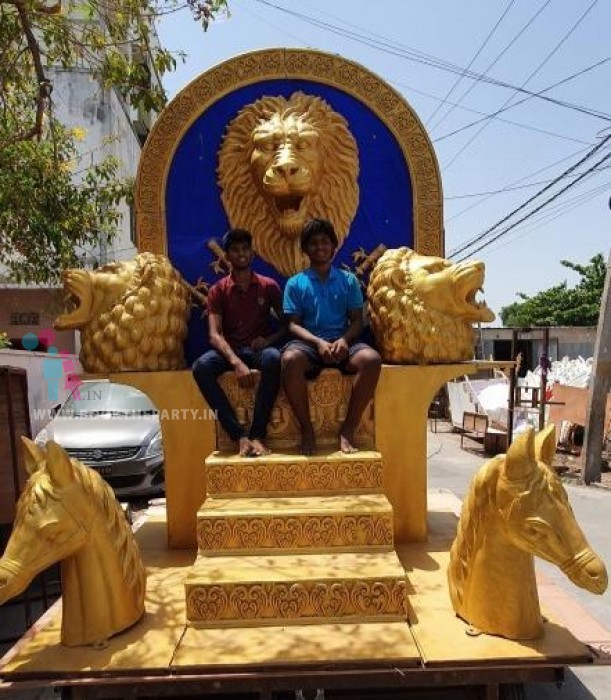 Royal Lion Couple Entry Concept