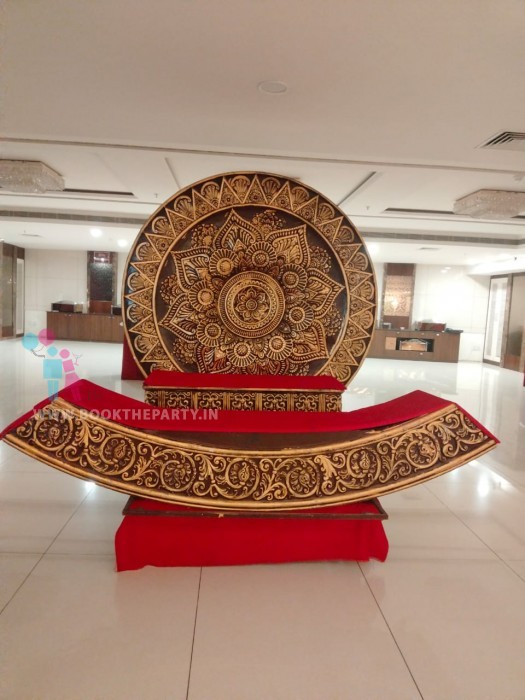 Banquet hall bhahubali remote entry concept