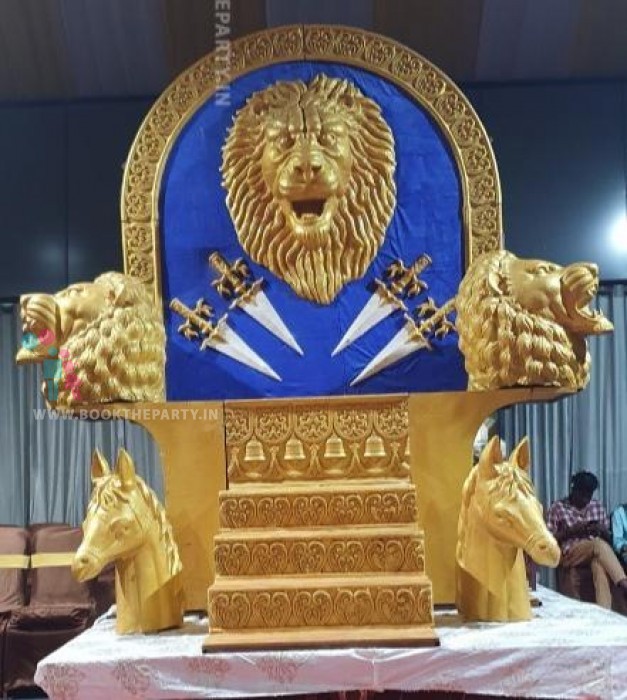Royal Lion Couple Entry Concept